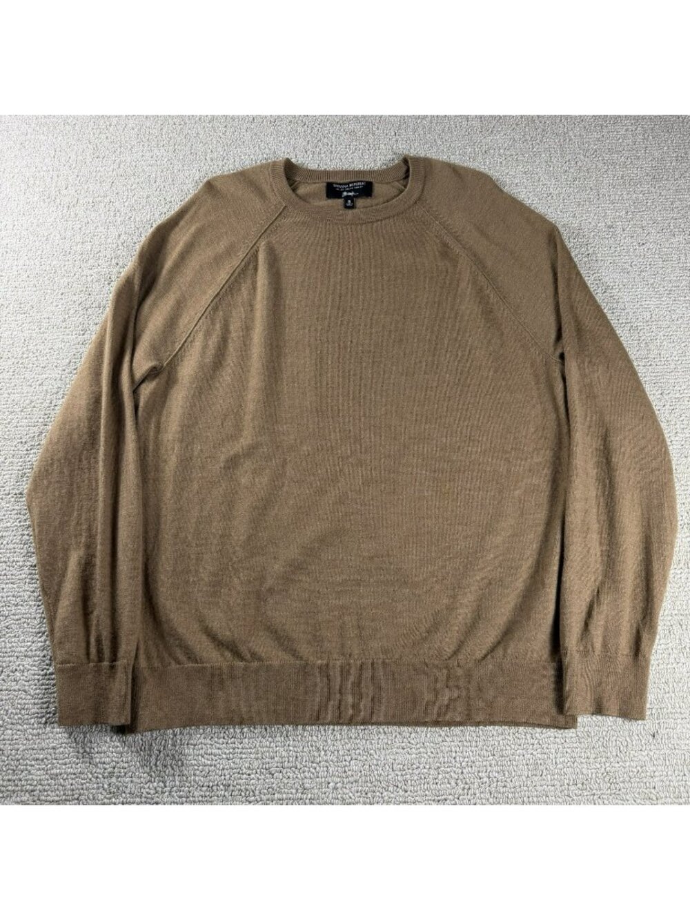 Banana Republic Baruffa Italian Merino Yarn Sweater Brown Men’s Size XL